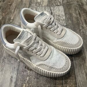 Vintage Havana White and Gray Blaze 1 Sneakers